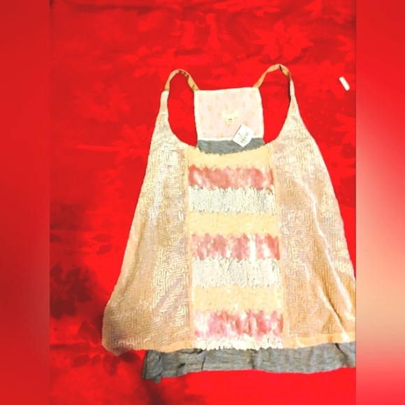 Anthropologie Tiny Marianne Sequin Tank Top NWT - Picture 1 of 5